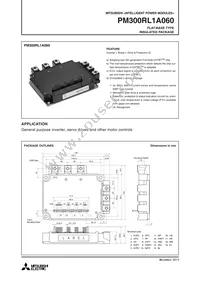PM300RL1A060 Datasheet Cover