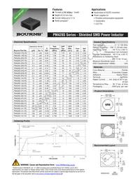 PM428S-4R7-RC Datasheet Cover