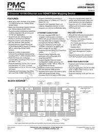 PM4390-FEI Datasheet Cover