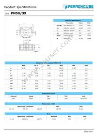 PM50/39-3C94 Datasheet Cover