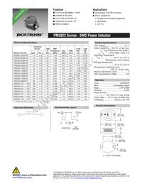 PM5022-102M Datasheet Cover