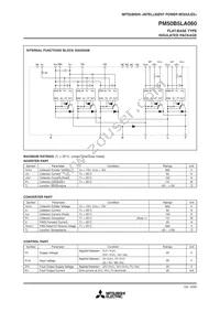 PM50B5LA060 Datasheet Page 2