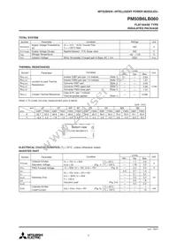PM50B6LB060 Datasheet Page 3