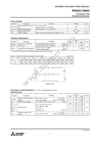 PM50CL1B060 Datasheet Page 3