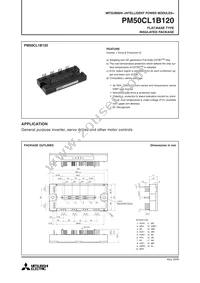 PM50CL1B120 Datasheet Cover