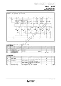 PM50CLA060 Datasheet Page 2