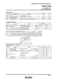 PM50CLA060 Datasheet Page 3