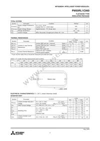 PM50RL1C060 Datasheet Page 3