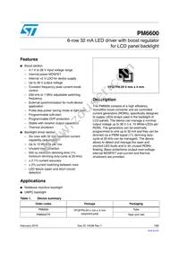 PM6600 Datasheet Cover