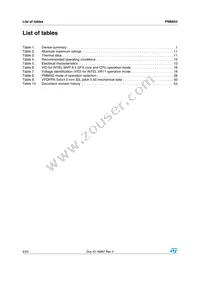 PM6652 Datasheet Page 6