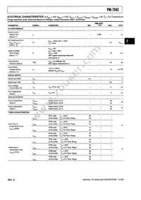 PM7543FSR Datasheet Page 3
