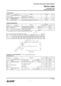 PM75CL1A060 Datasheet Page 3