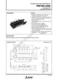 PM75RLA060 Cover