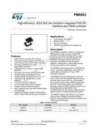 PM8803 Datasheet Cover