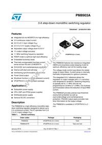 PM8903A Datasheet Cover