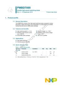 PMBD7000 Datasheet Page 2