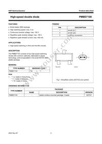 PMBD7100 Datasheet Page 3