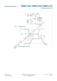 PMBFJ108 Datasheet Page 4