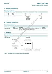 PMBT2907AMBYL Datasheet Page 2