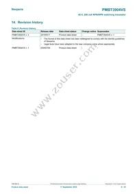 PMBT3904VS Datasheet Page 8