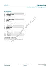 PMBT4401YSX Datasheet Page 15