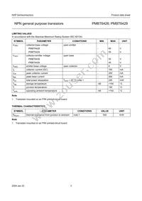 PMBT6428 Datasheet Page 4