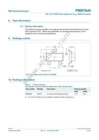 PMBTA44 Datasheet Page 9