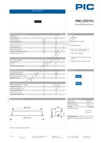 PMC-0701FH1520 Datasheet Cover
