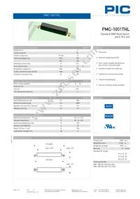 PMC-1001THL1520 Datasheet Cover
