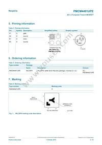 PMCM4401UPEZ Datasheet Page 2