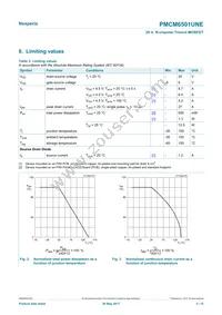 PMCM6501UNEZ Datasheet Page 3