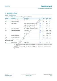 PMCM6501VNEZ Datasheet Page 3