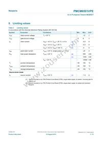 PMCM6501VPEZ Datasheet Page 3