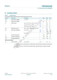 PMCM650VNE/S500Z Datasheet Page 3