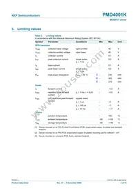 PMD4001K Datasheet Page 3