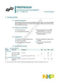 PMDPB42UN Datasheet Page 2