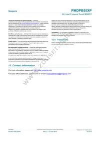 PMDPB55XP Datasheet Page 14