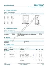 PMDPB65UP Datasheet Page 3