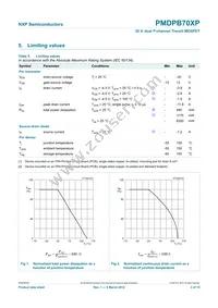 PMDPB70XP Datasheet Page 3