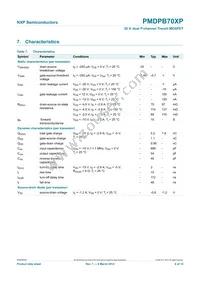 PMDPB70XP Datasheet Page 6