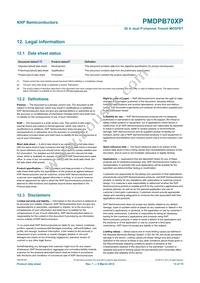 PMDPB70XP Datasheet Page 13