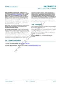 PMDPB70XP Datasheet Page 14