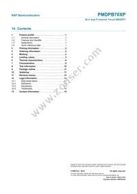 PMDPB70XP Datasheet Page 15