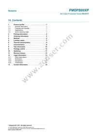 PMDPB80XP Datasheet Page 15