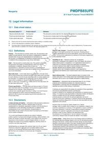 PMDPB85UPE Datasheet Page 13