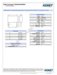 PME264NC5330MR30 Datasheet Cover