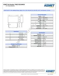 PME271E510MR30 Datasheet Cover