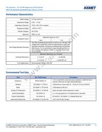 PME271M660KR30 Datasheet Page 4