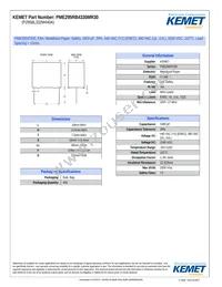 PME295RB4330MR30 Datasheet Cover