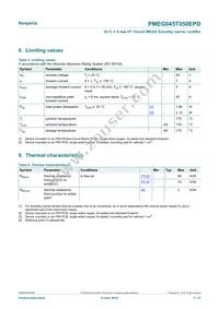 PMEG045T050EPDZ Datasheet Page 3